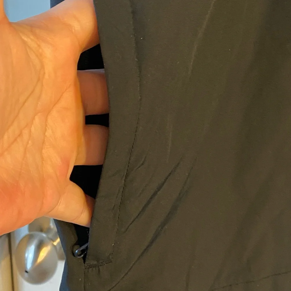 Nautica Black Zip up Windbreaker Jacket, size XL - Picture 7 of 11